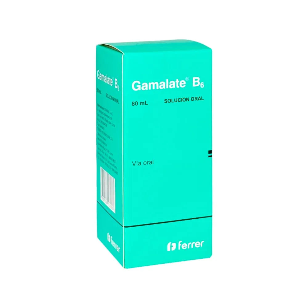 Gamalate B6 Solución Oral - Frasco 80 ml