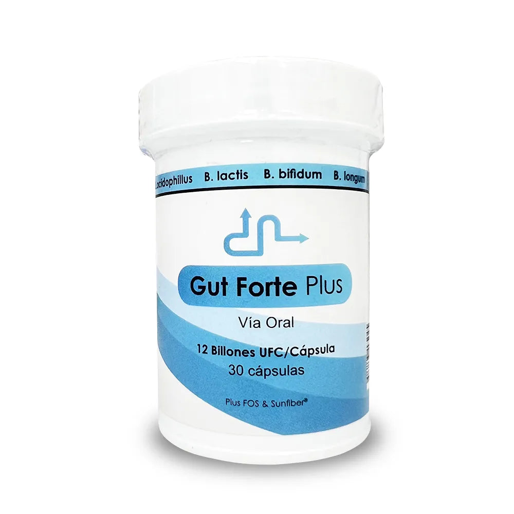 Gut Forte Plus 30 Cápsulas – Regenerador de la Flora Intestinal