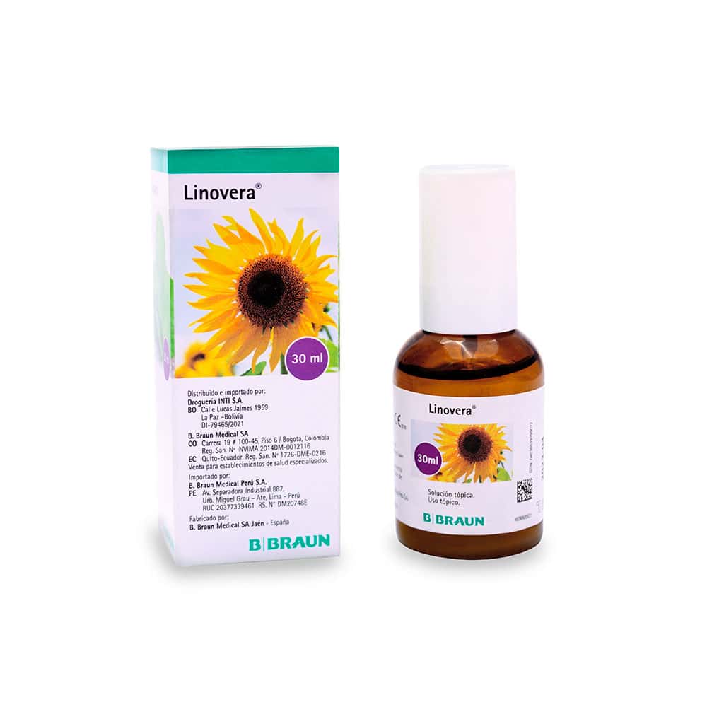 Linovera - Frasco 30 ml - Solución Tópica