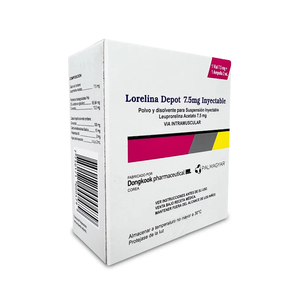 Lorelina Depot 7.5 mg - Kit para Suspensión Inyectable