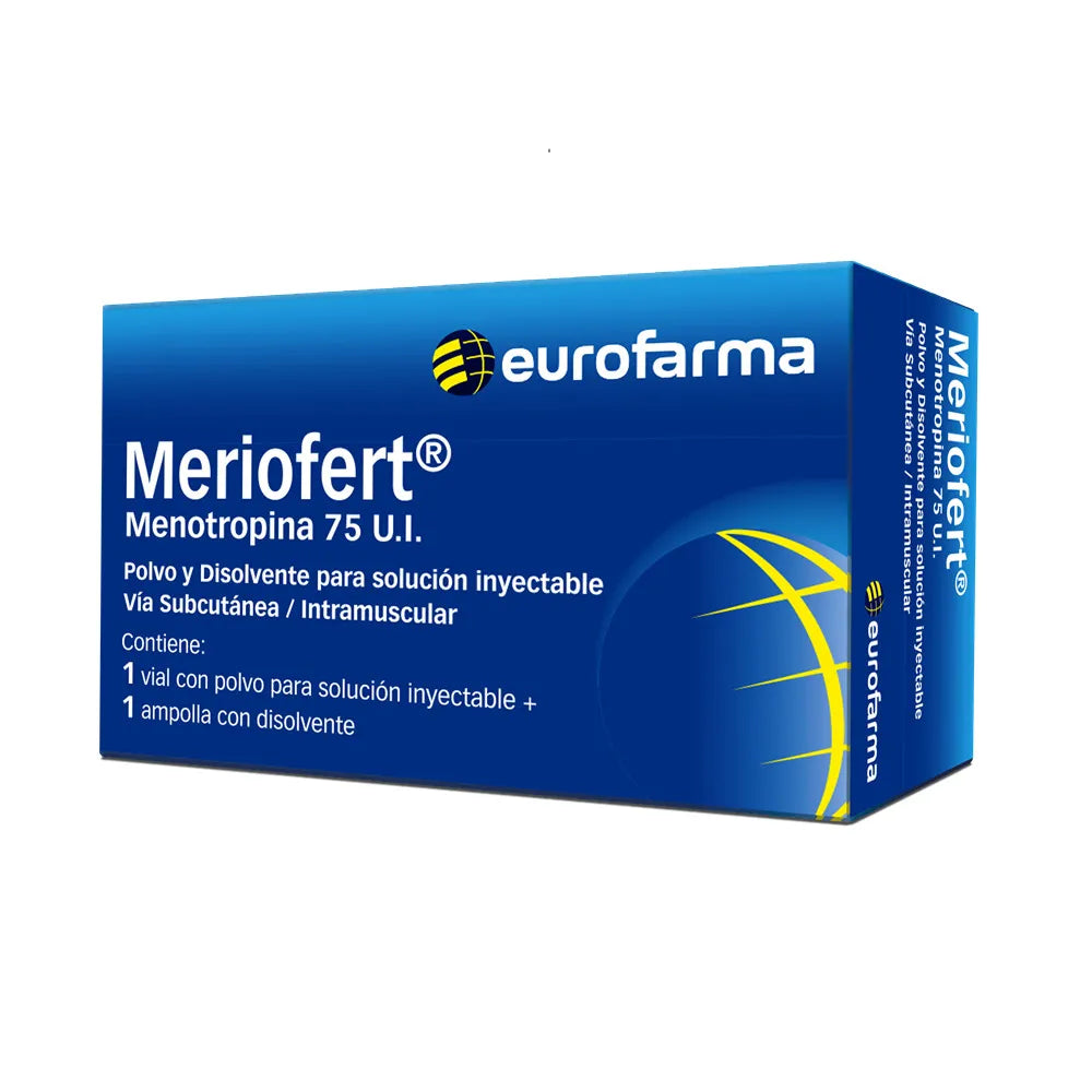 Meriofert 75 UI - Menotropina - Solucion Inyectable