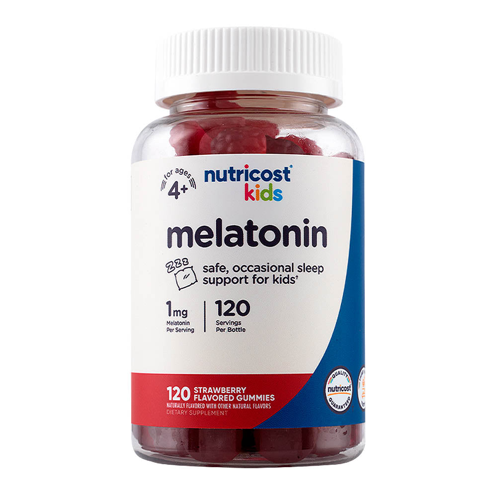Melatonina 1mg Gel Masticable Nutricost Kids - Frasco de 120 Un.