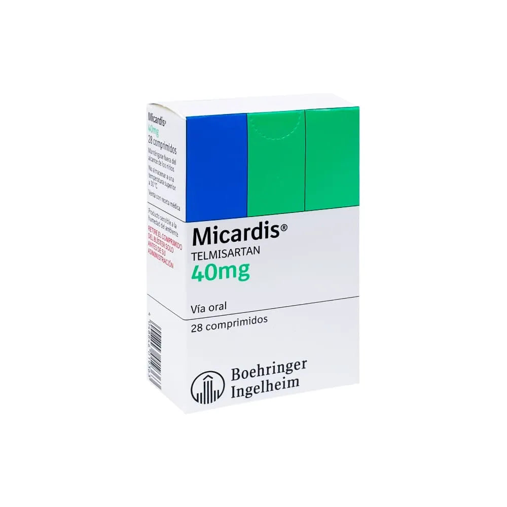 Micardis 40 mg (Telmisartan) - 28 Comprimidos