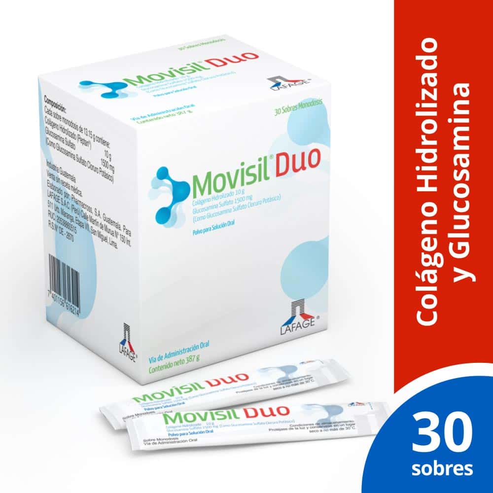 Movisil Duo Polvo para Suspensión Oral - Caja 30 Sobres
