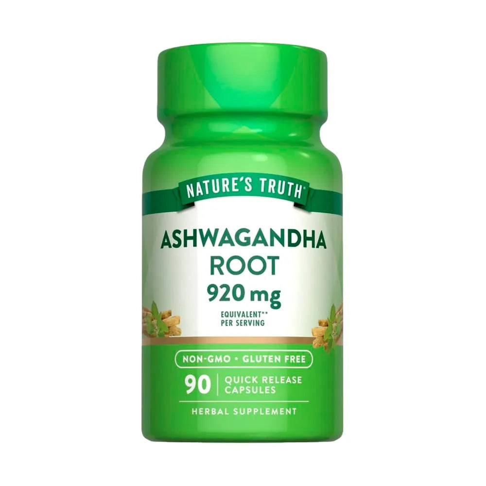 Nature's Truth Ashwagandha Root - 90 Cápsulas