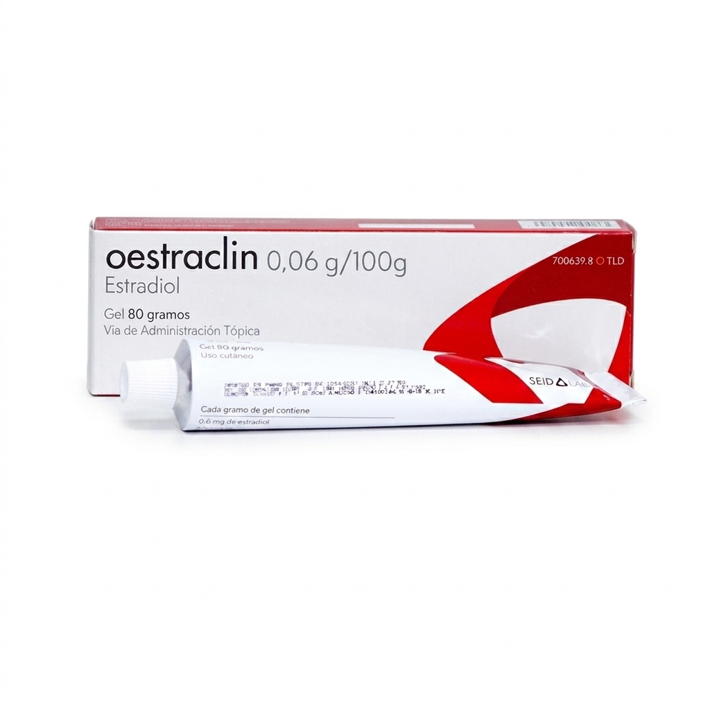 Oestraclin 0,6 mg/g Gel (80g) - Estradiol