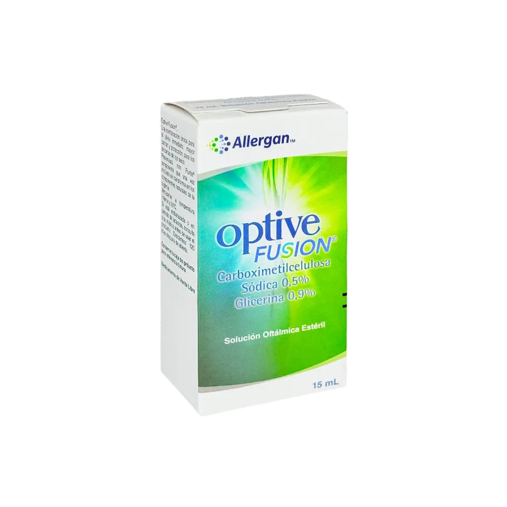 Optive Fusión 0.5% + 0.9% Solución Oftálmica - 15ml