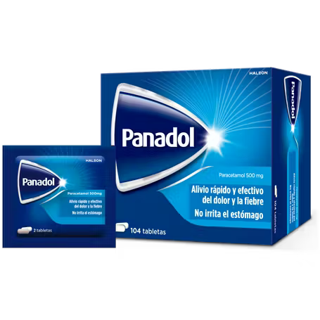 Panadol 500mg Caja x 52 Sobres de 2 Tabletas c/u
