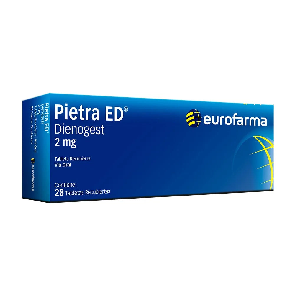 Pietra ED 2 mg - 28 Tabletas Recubiertas