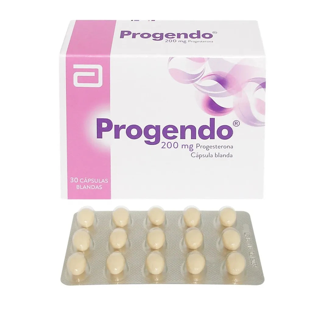 Progendo 200 mg  (Progesterona) - 30 Cápsulas