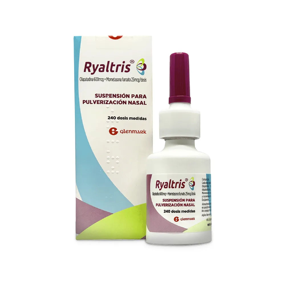 Ryaltris 600mcg+ 25mcg - Para pulverizacion nasal - 30 Ml