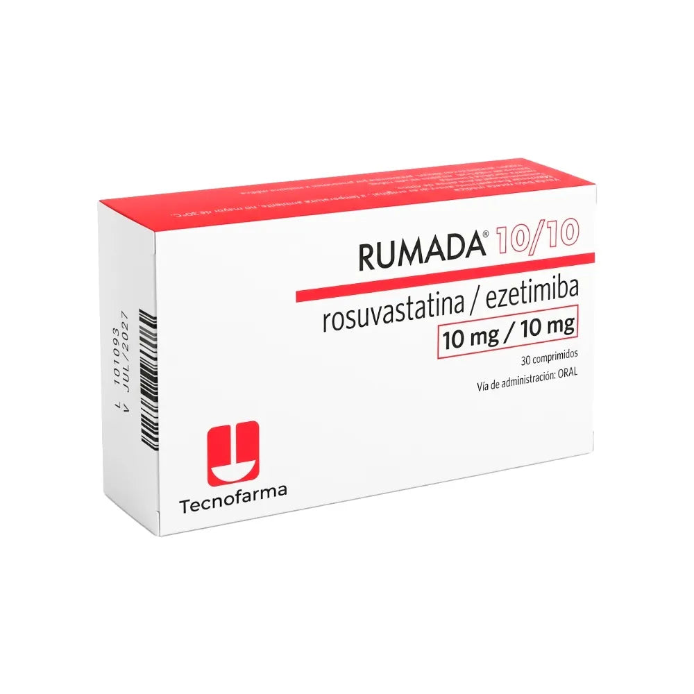 Rumada 10 mg + 10 mg - Caja 30 Comprimidos