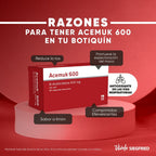 Acemuk 600mg Comprimido Efervescente - Tubo 10 Un
