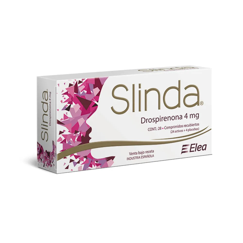 Slinda 4 mg (Drospirenona) - 28 Comprimidos