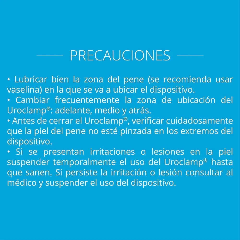 Uroclamp: Pinza Urinaria de Hombre - Ajustable y Lavable