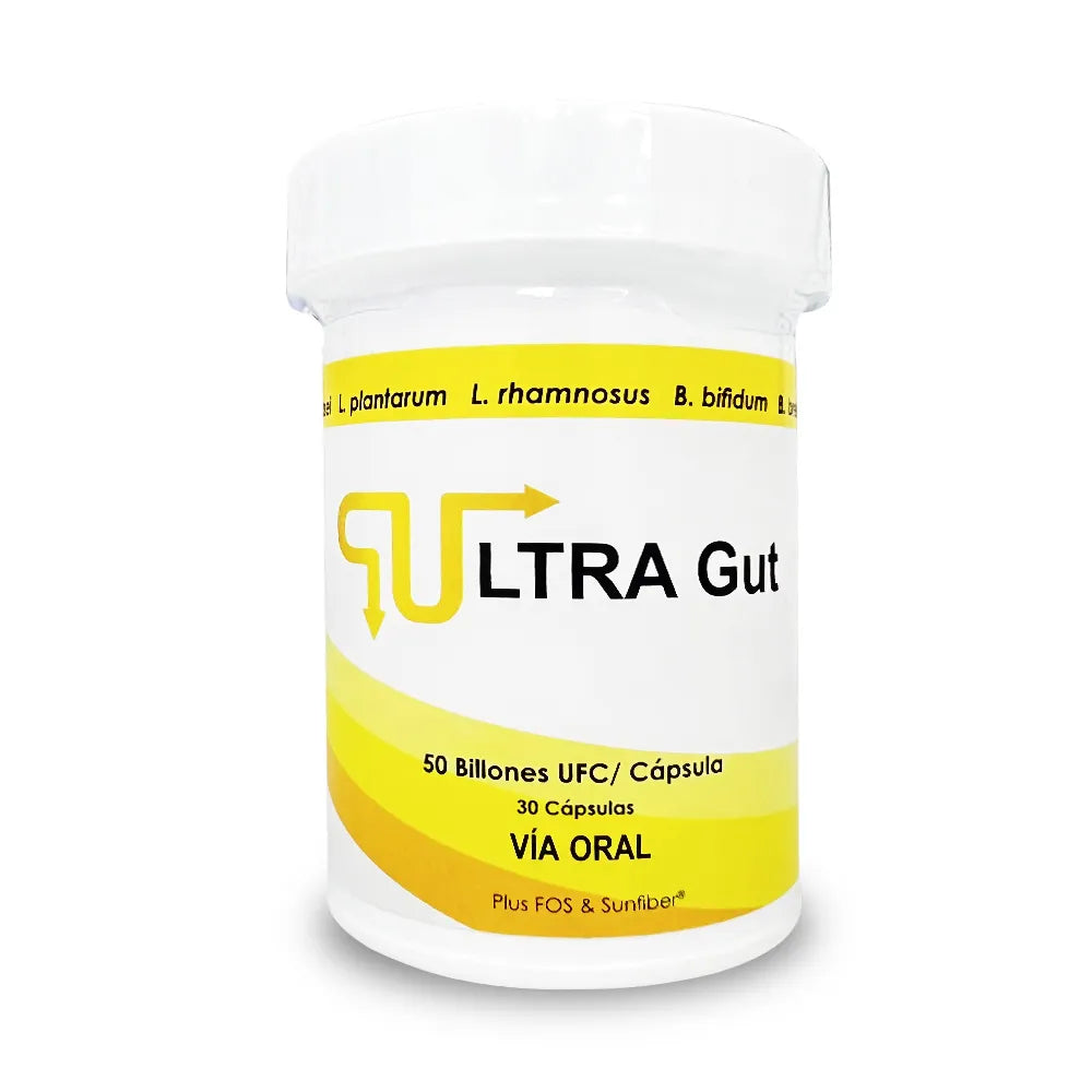 Ultra Gut 30 Cápsulas | Regenera tu Flora Intestinal