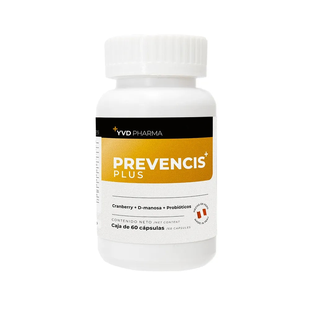YVD Pharma Prevencis Plus - Frasco 60 Cápsulas