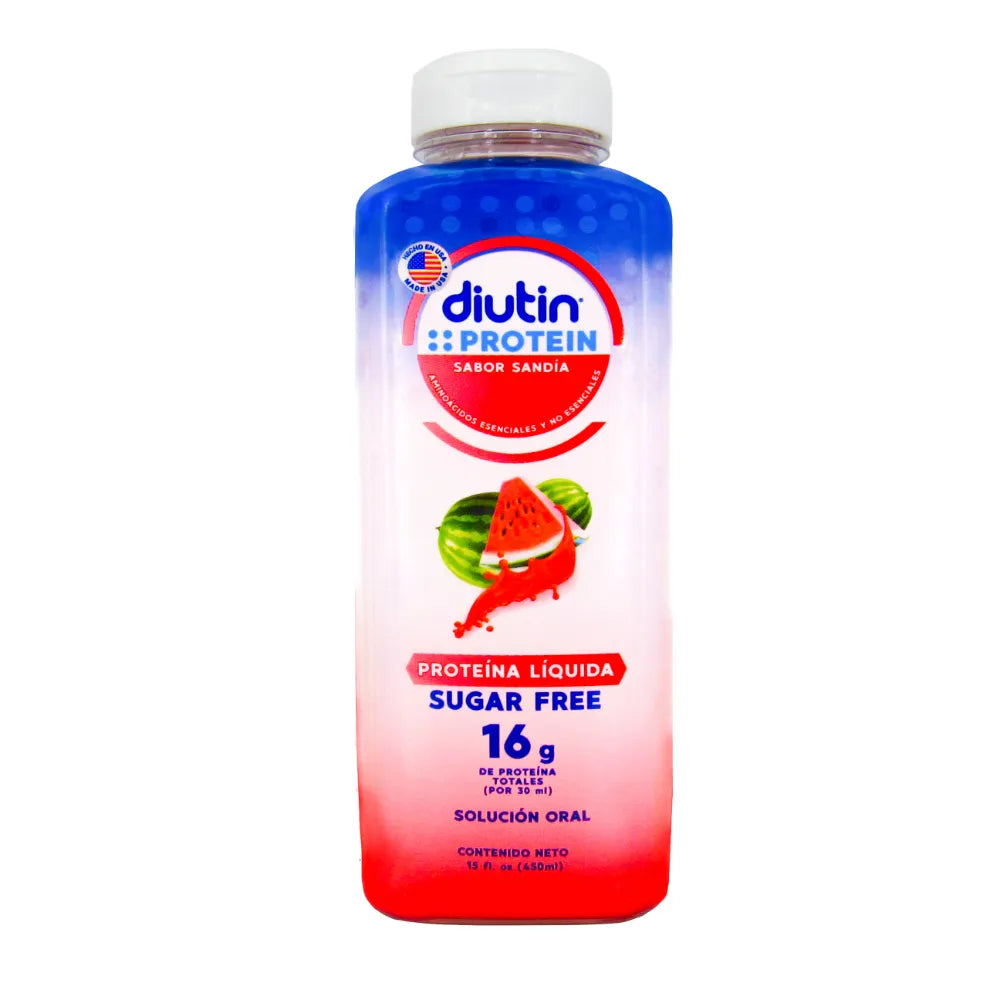 Diutin Protein Sabor Sandía - Proteína Líquida