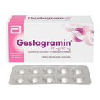 Gestagramin 10 mg + 10 mg  - 30 Tabletas de Liberación Retardada