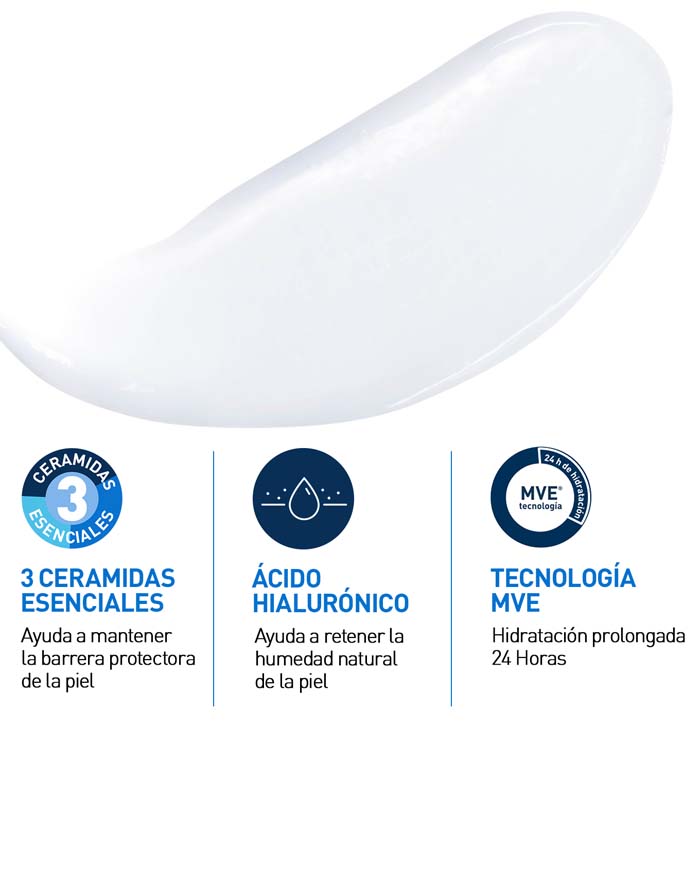 CeraVe Loción Hidratante Piel Seca a Muy Seca - Frasco 236 ml