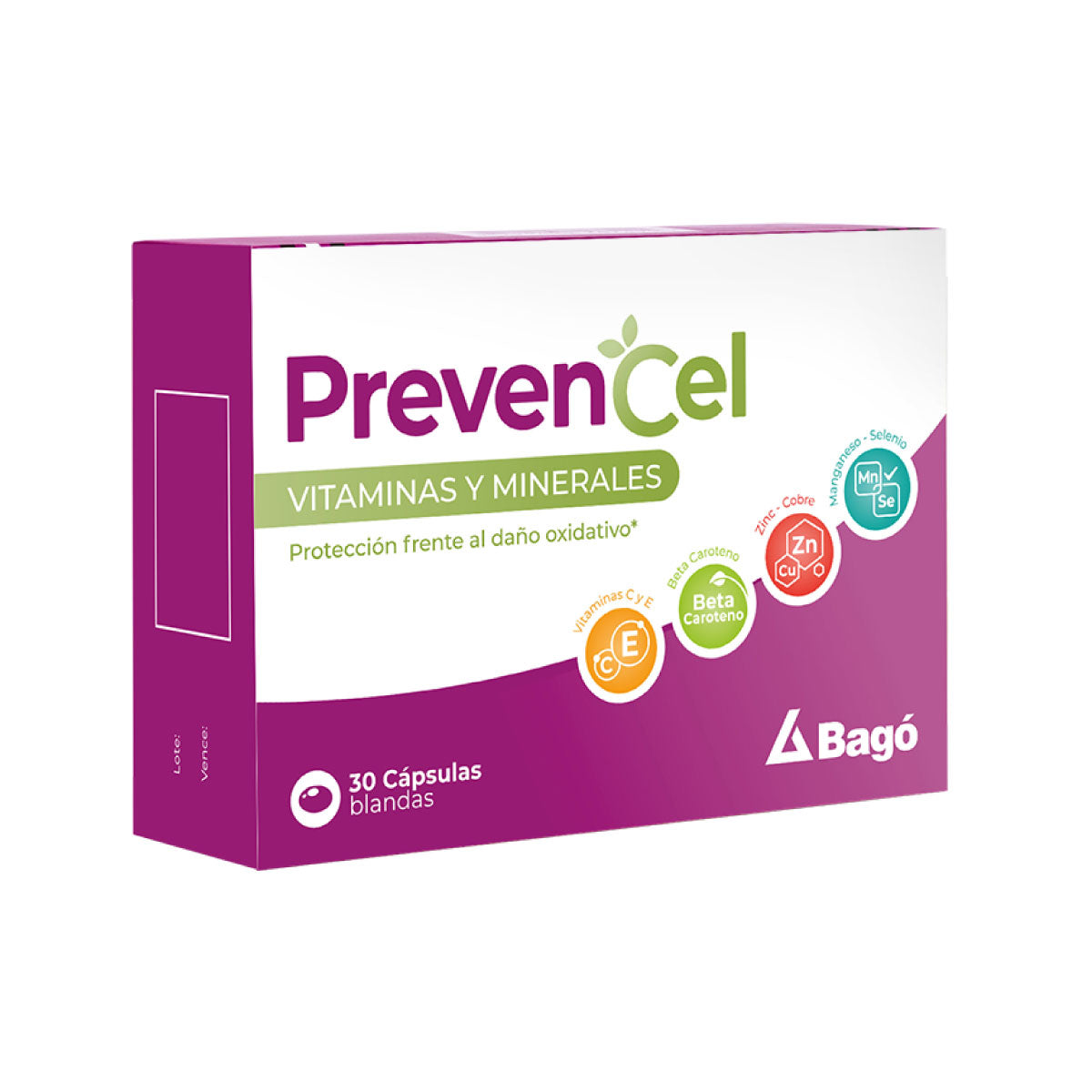 Prevencel Vitaminas y MineralesCápsulas - Caja 30 und
